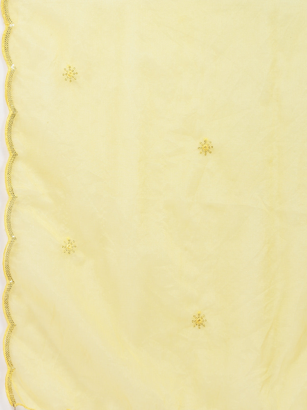 Yellow Chanderi Silk Embroidered Straight Kurta Set-ARH1854Y