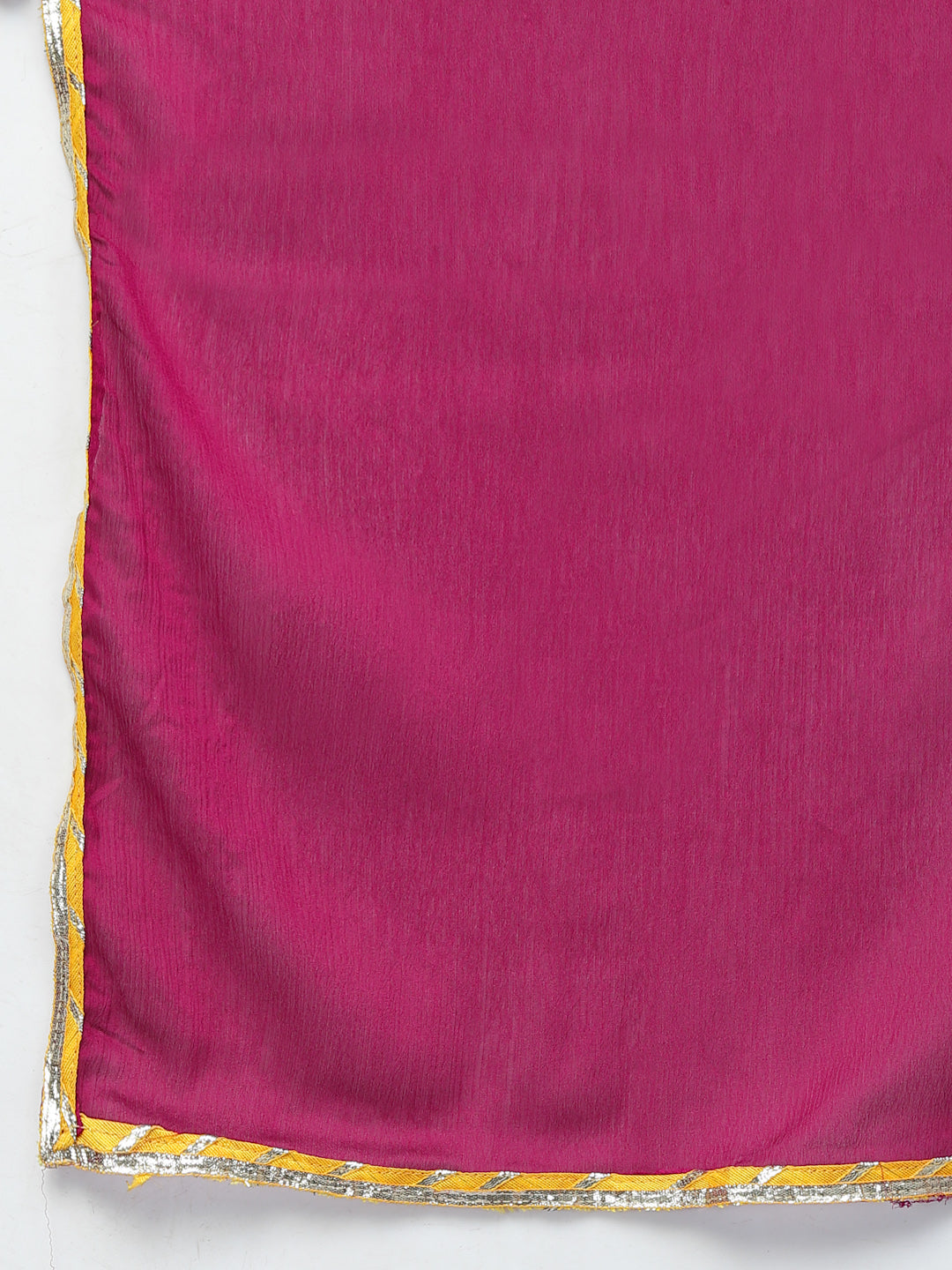 Dark Raspberry Muslin Silk Embroidered Kurta Pant Dupatta Set - ARH1208