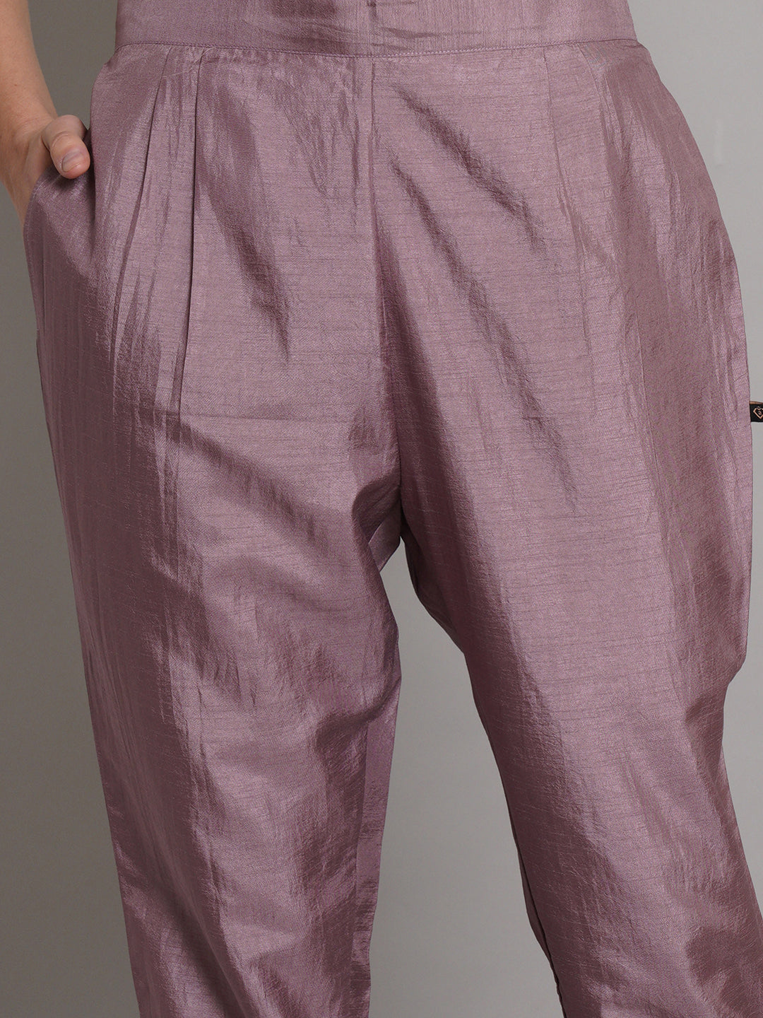 Thistle Embellished Straight Kurta With Trouser & Dupatta Set - ARH1533