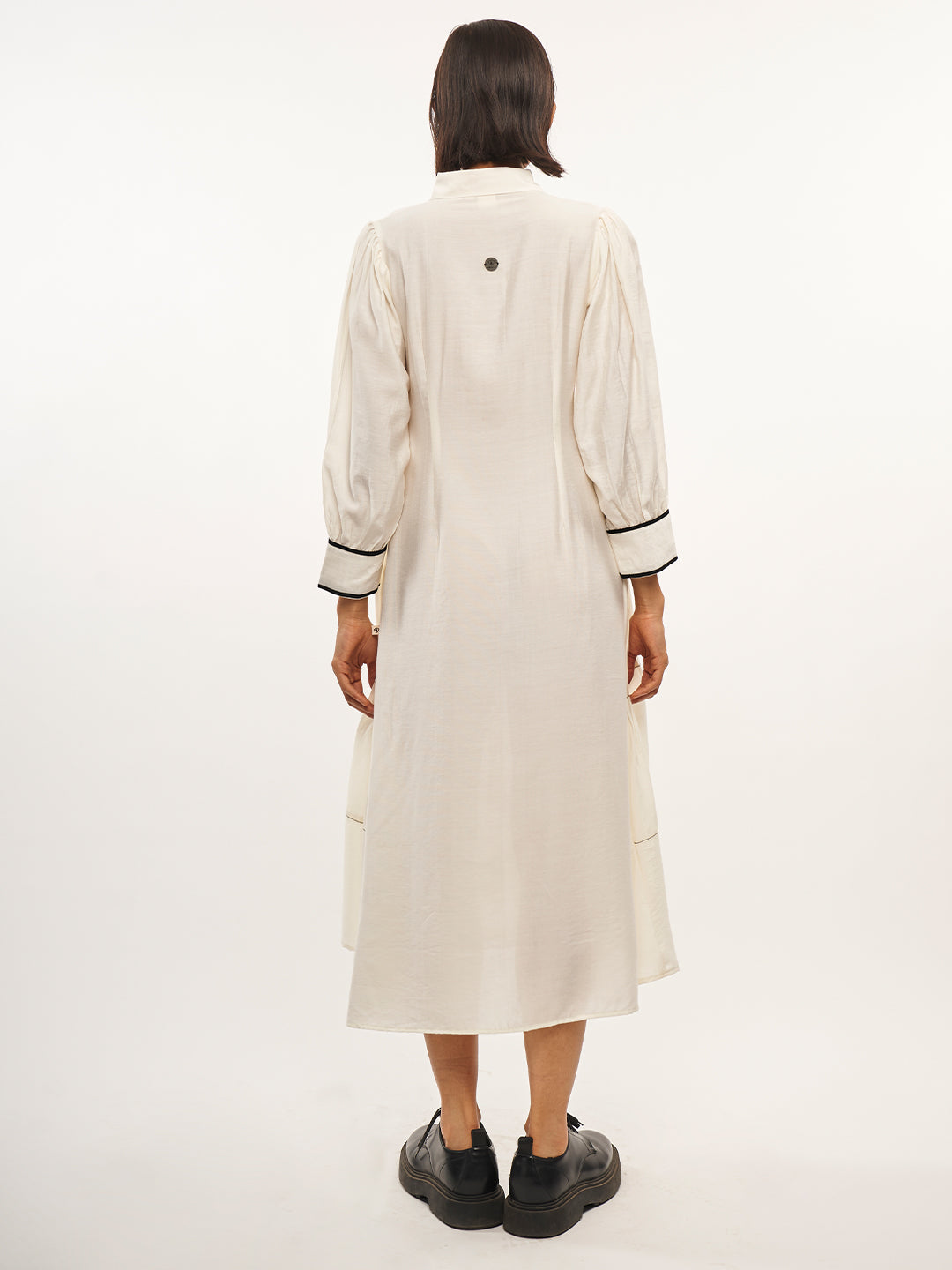 Statement Collar Shirt Dress - ARH684